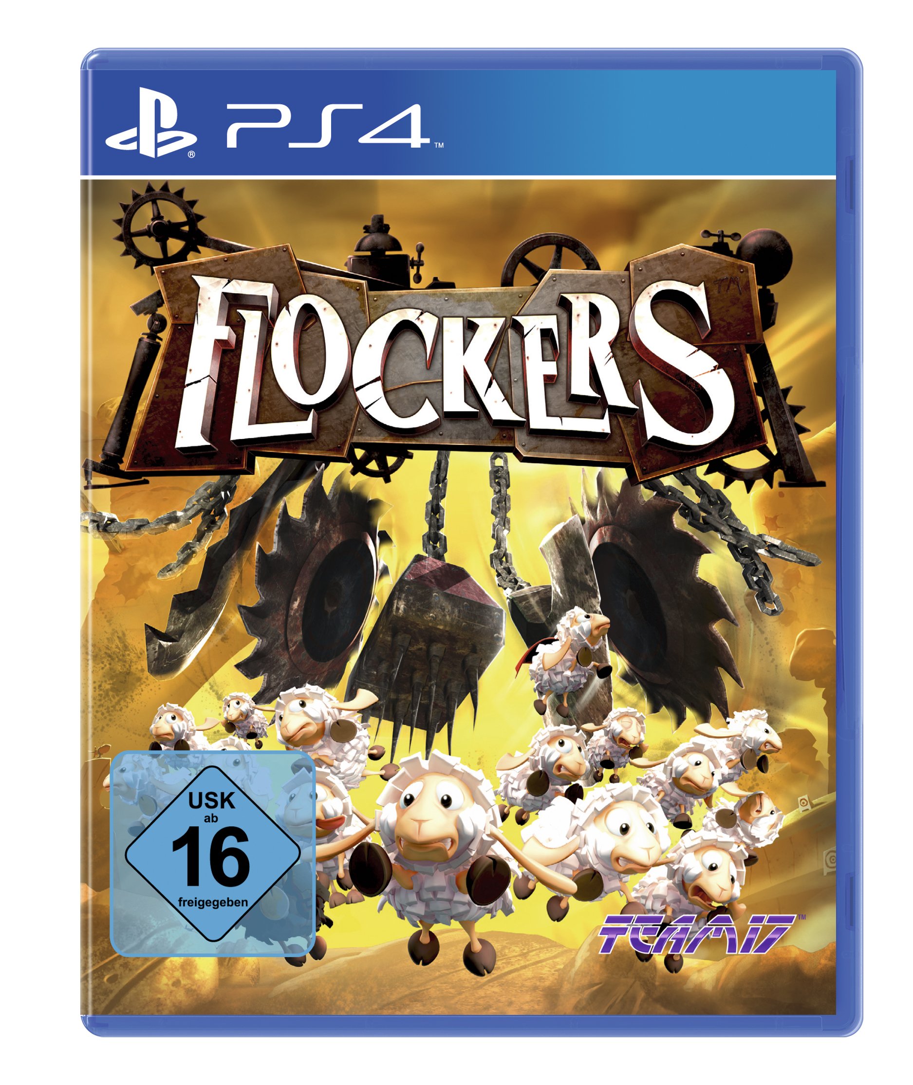Flockers - PlayStation 4 Game | Action-Adventure Multiplayer Video Game for PS4 | Perfect for Gaming Parties & Solo Play Sessions