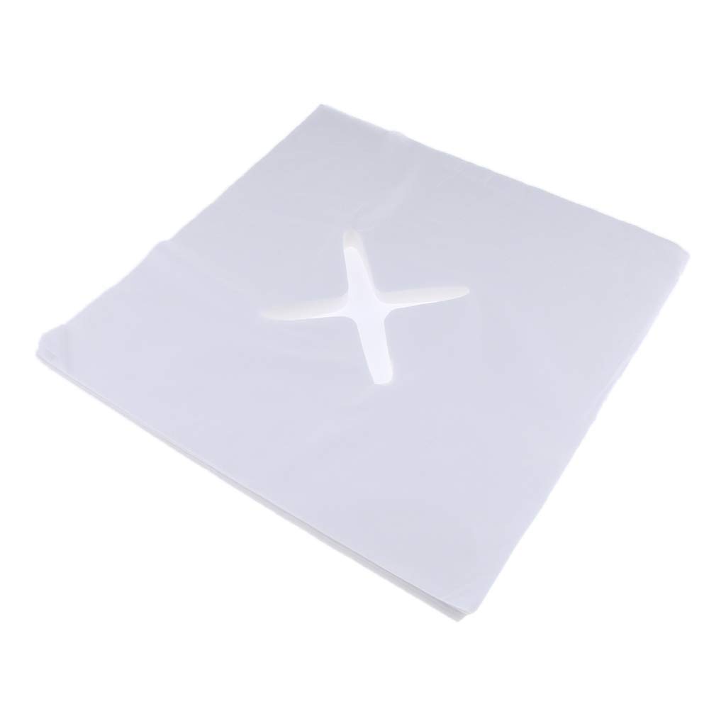 200 Pcs Disposable Massage Table Face Covers - Hygienic Headrest Cradle Pads for Salon, Spa & Facial Treatments | Beauty & Wellness Essentials for Professional Use