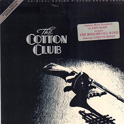 John Barry - The Cotton Club Original Motion Picture Soundtrack CD - Geffen Records GEF 70260 - Jazz & Blues Music for Movie Lovers, Dinner Parties & Relaxation