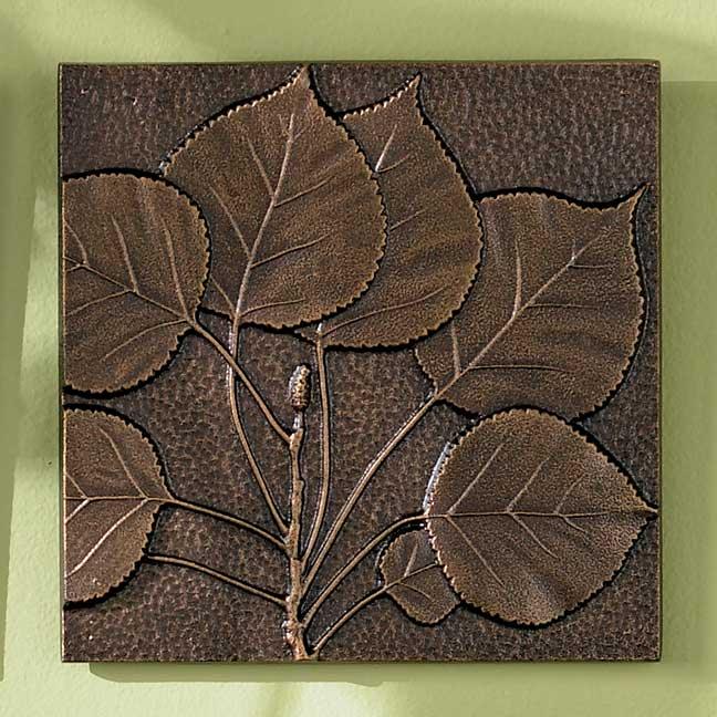 Copper Aspen Leaf Pendant Necklace - Handmade Nature Inspired Jewelry for Women - Perfect for Outdoor Adventures, Hiking, and Bohemian Fashion