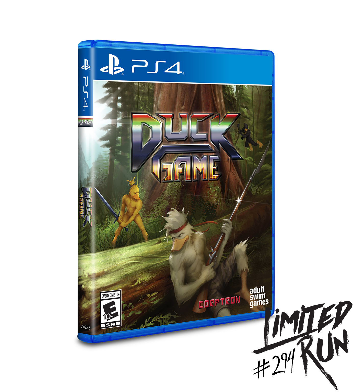 Limited Edition Duck Game for PS4 - Fun Multiplayer Action Game - Perfect for Parties & Family Game Nights