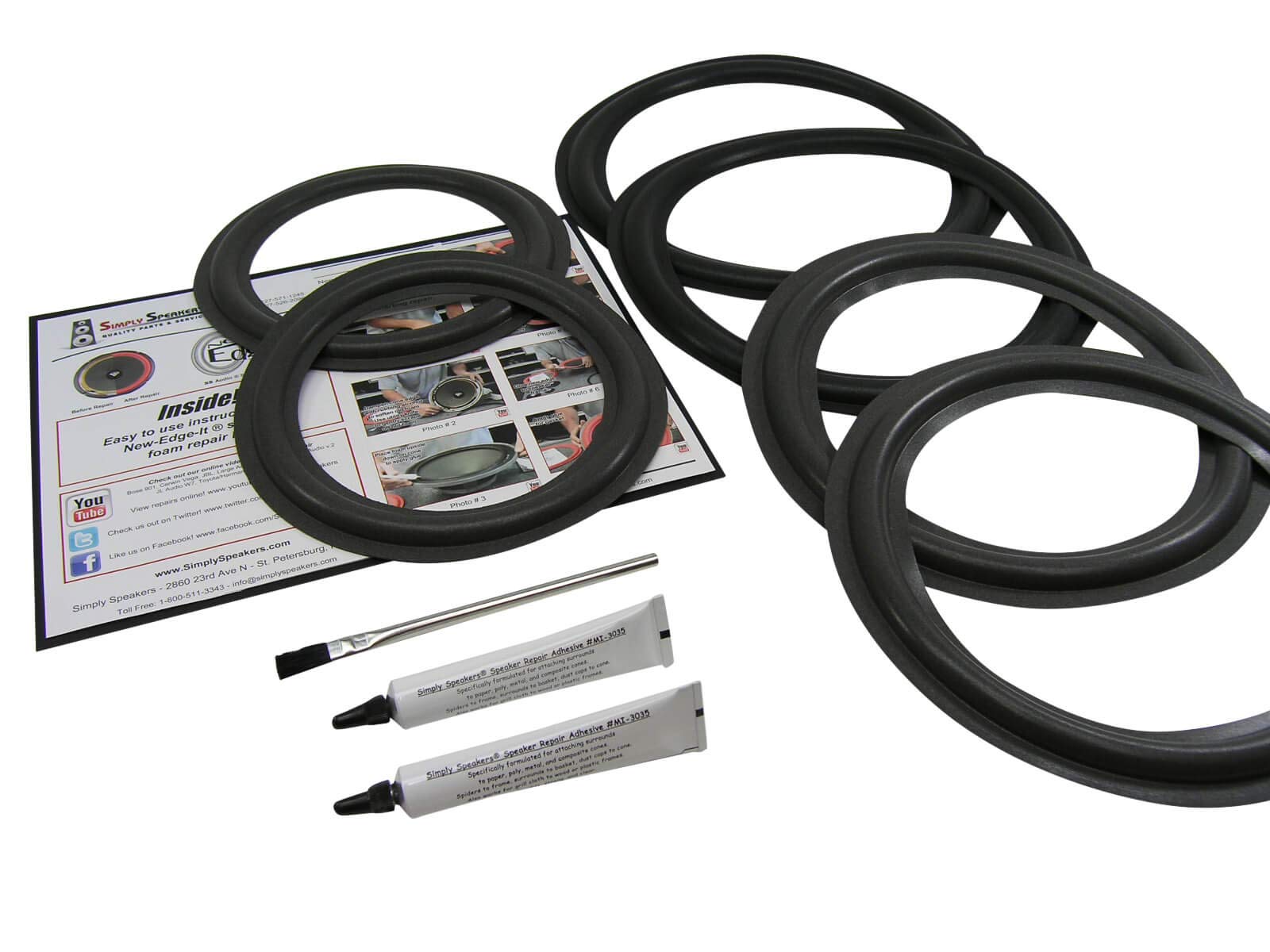 Acoustic Research AR9LS Speaker Repair Kit FSK-AR9LSC | High-Quality Replacement Parts for Home Audio & Studio Systems