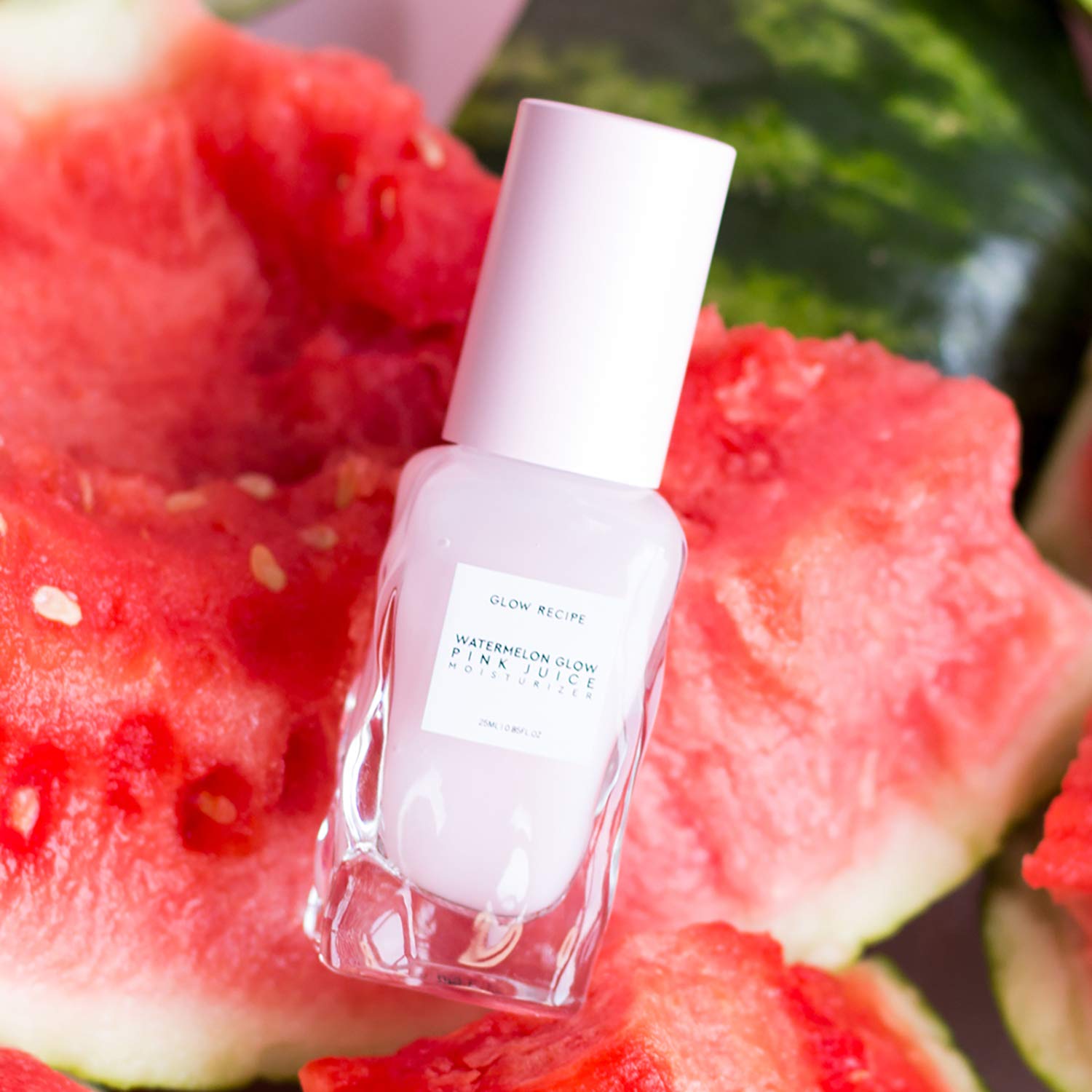 Glow Recipe Mini Niacinamide Dew Drops Facial Serum & Illuminating Makeup Primer (15ml) + Mini Watermelon Glow Pink Juice Hydrating Face Moisturizer (25ml) - Brightening Skincare Set for Dull Skin, Perfect for Travel & Daily Glow Routine