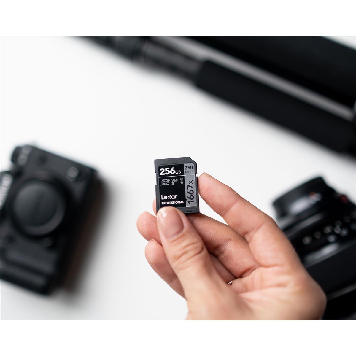 Lexar Professional 128GB 1667x UHS-II SDXC Memory Card - High Speed for DSLR Cameras, 4K Video & Professional Photography