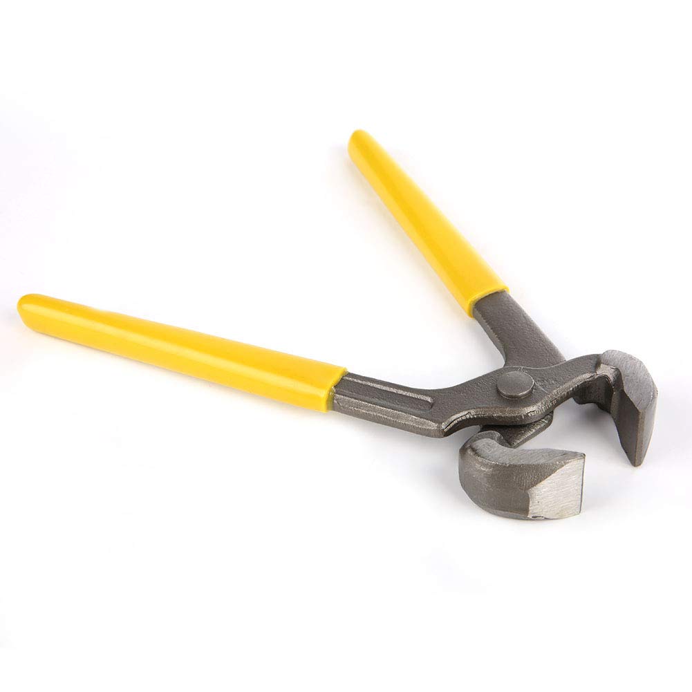 7 Inch Ear Clamp Pliers - Professional Pinch Clamp Pliers for Hose Clamps, Single Ear Pincer Crimper Tool for Securing Pipe Hoses - Perfect for Automotive, Plumbing, and HVAC Repairs