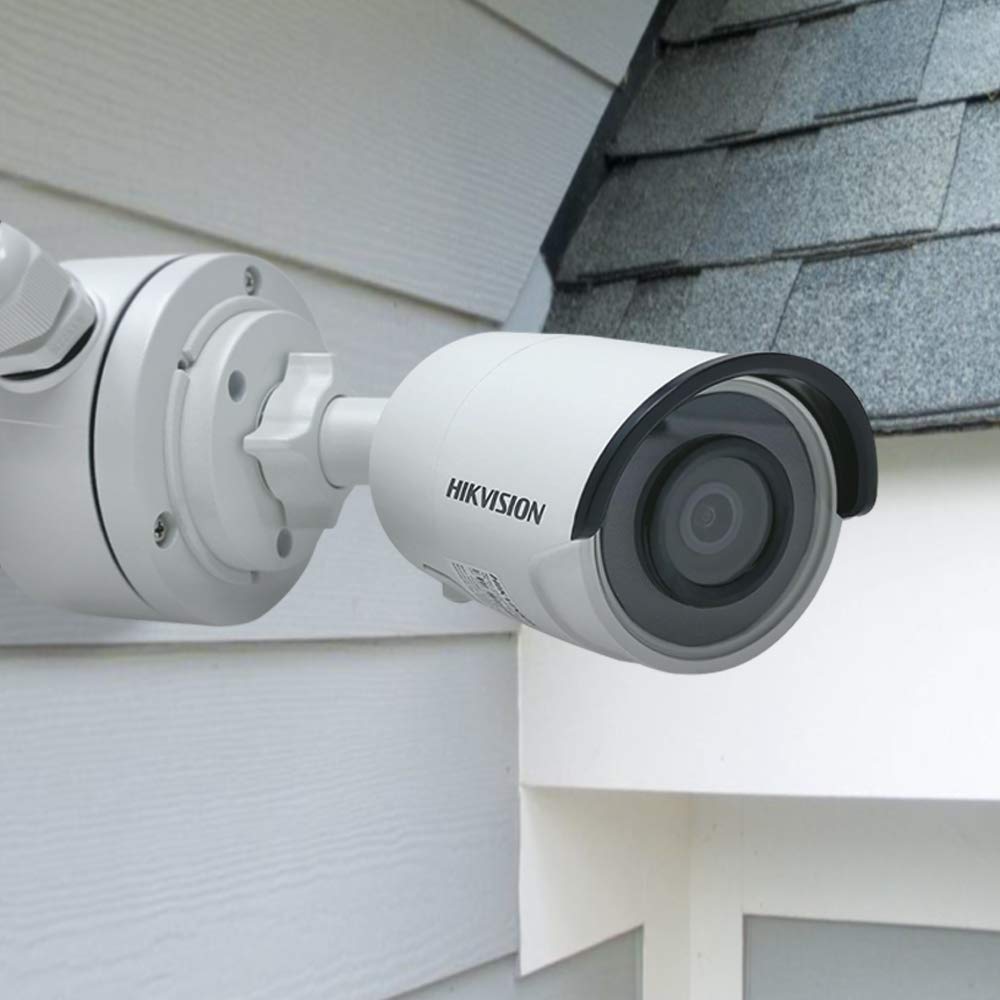 Hikvision DS-2CD2042WD-I & 2CD20xx Series Aluminum Junction Back Box Bracket (6 Pack) - Weatherproof Outdoor Security Camera Mounting Solution for Home & Business Surveillance