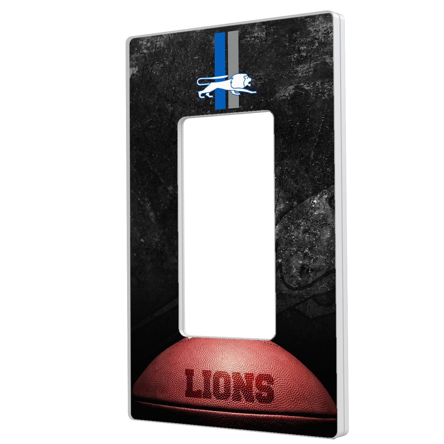 NFL Legendary Team Logo Light Switch Cover - Decorative Rocker Wall Plate for Home, Office, and Game Room Decor