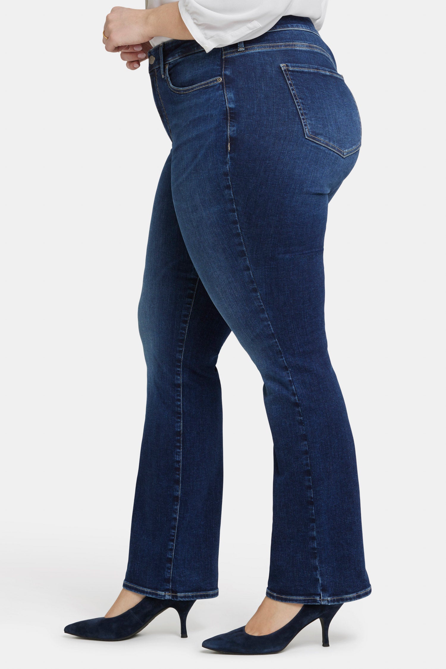 Barbara Bootcut Jeans for Women - Plus Size Stretch Denim Pants with Comfort Fit | Casual Wear, Work Pants & Everyday Outfits