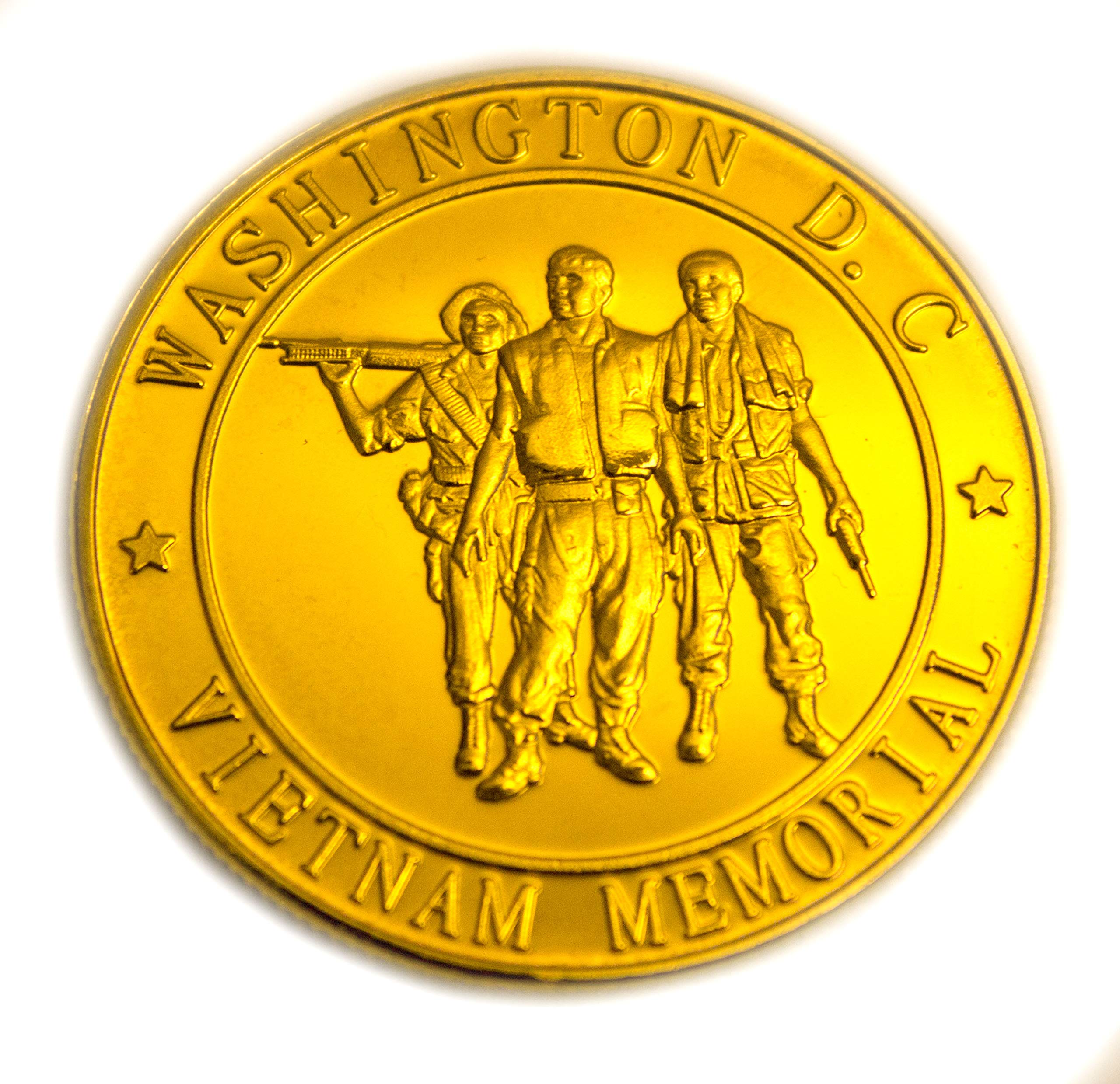 Vietnam War Memorial Coin Set in Handcrafted Wooden Display Box - Collectible Military Gift for Veterans & History Enthusiasts | Perfect for Display Cases, Shadow Boxes & Memorial Collections