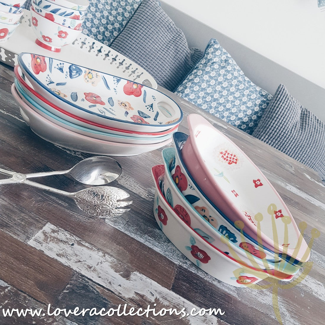 Handmade Pink Blossom Oval Ceramic Baking Dish - 12 Inch Porcelain Casserole Pan for Oven, Microwave & Dishwasher | Perfect for Casseroles, Lasagna, Desserts & Holiday Baking