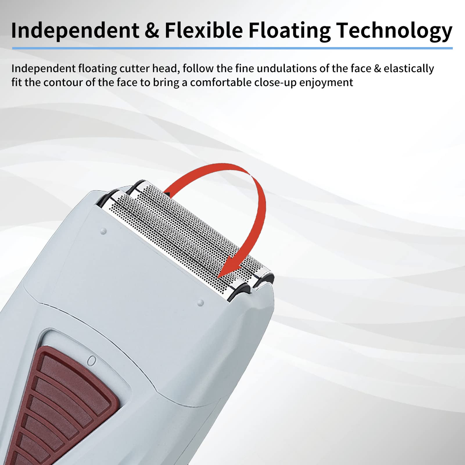 Professional Rechargeable Electric Hair Clipper & Trimmer for Men - Dual Razor Shaver with Reciprocating Blades for Precision Haircuts | Perfect for Home Grooming, Barber Shops & Travel Use