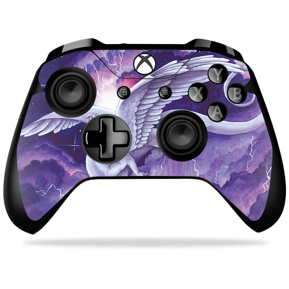 MightySkins Vinyl Decal Wrap Cover for Microsoft Xbox One X Controller - Storm Dancer | Protective & Durable Skin | Easy to Apply, Remove & Change Styles | Perfect for Gaming, Streaming & Collectors | Made in USA