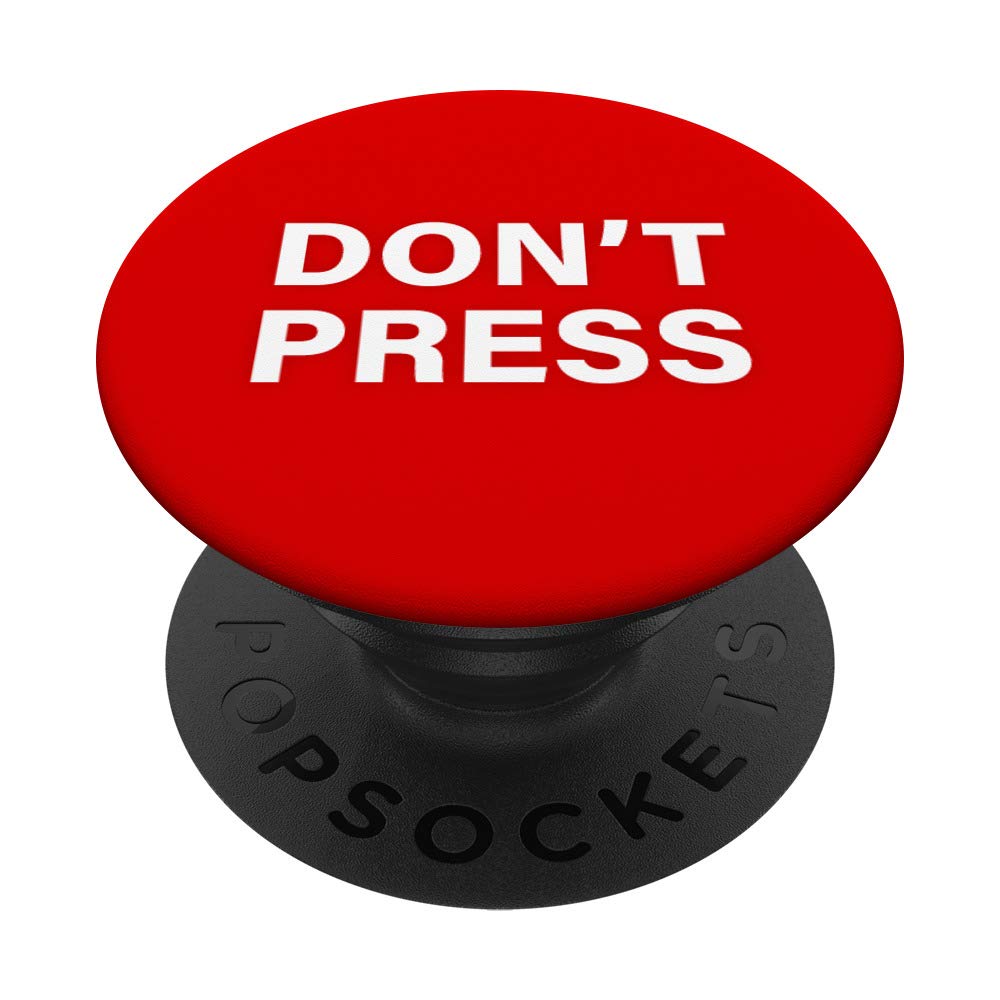 Don't Press The Red Button - Fun Novelty Prank Gift for Parties & Office Pranks