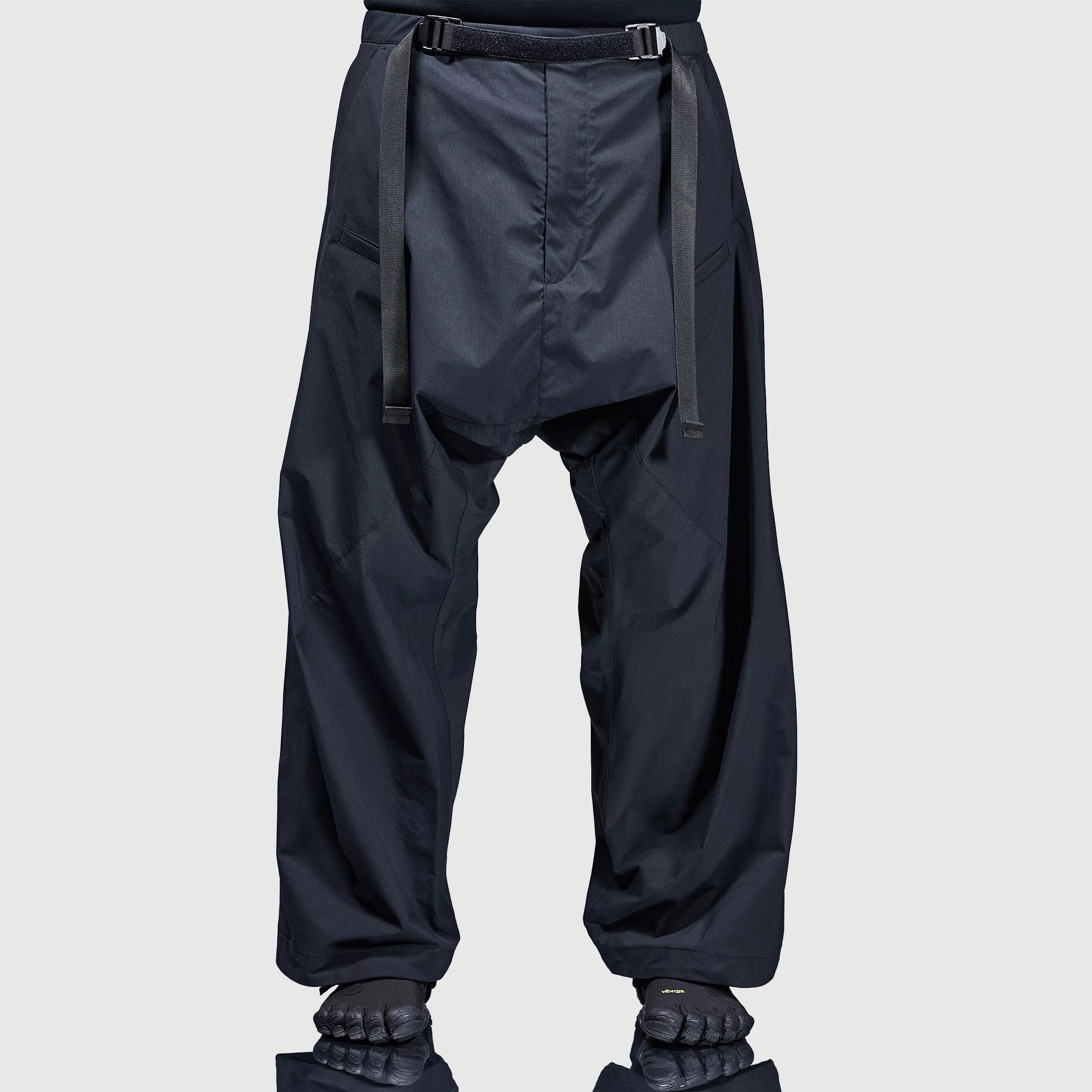 P30BL Encapsulated Nylon Ultrawide Drawcord Pants - Lightweight Water-Resistant Hiking & Outdoor Adventure Pants