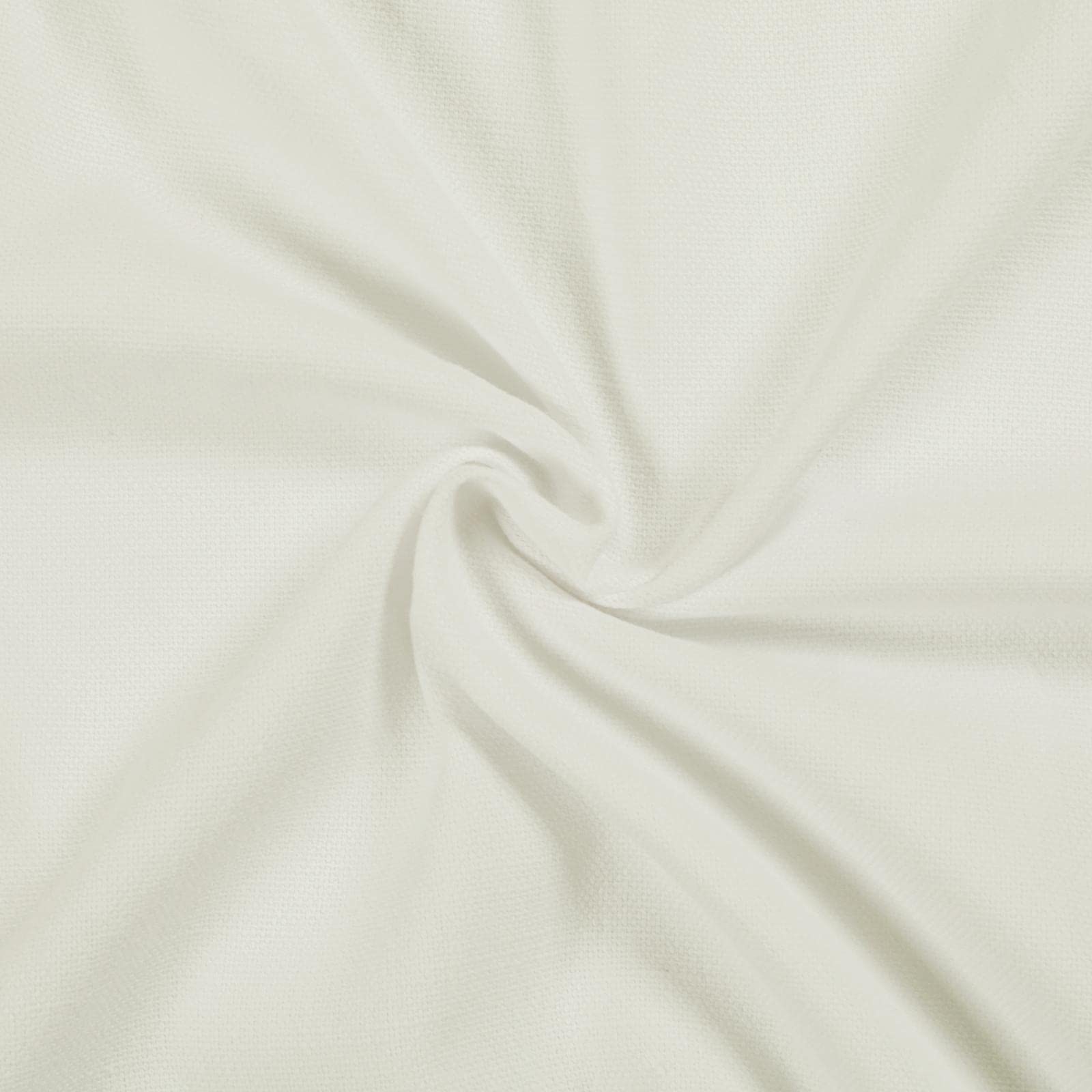 TWOPAGES Ivory Cotton Curtains 90 Inches Long - Light Reducing Pinch Pleat Drapes, Lightweight Cotton Duck Window Treatment for Living Room, Bedroom & Office (Set of 2, 26