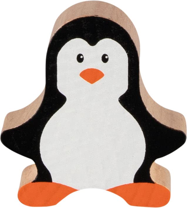 Goki Penguin Stacking Game Toys - Colorful Wooden Animal Balancing Blocks for Kids (Multicolor, 58683) - Fun Learning & Family Game Night Activity