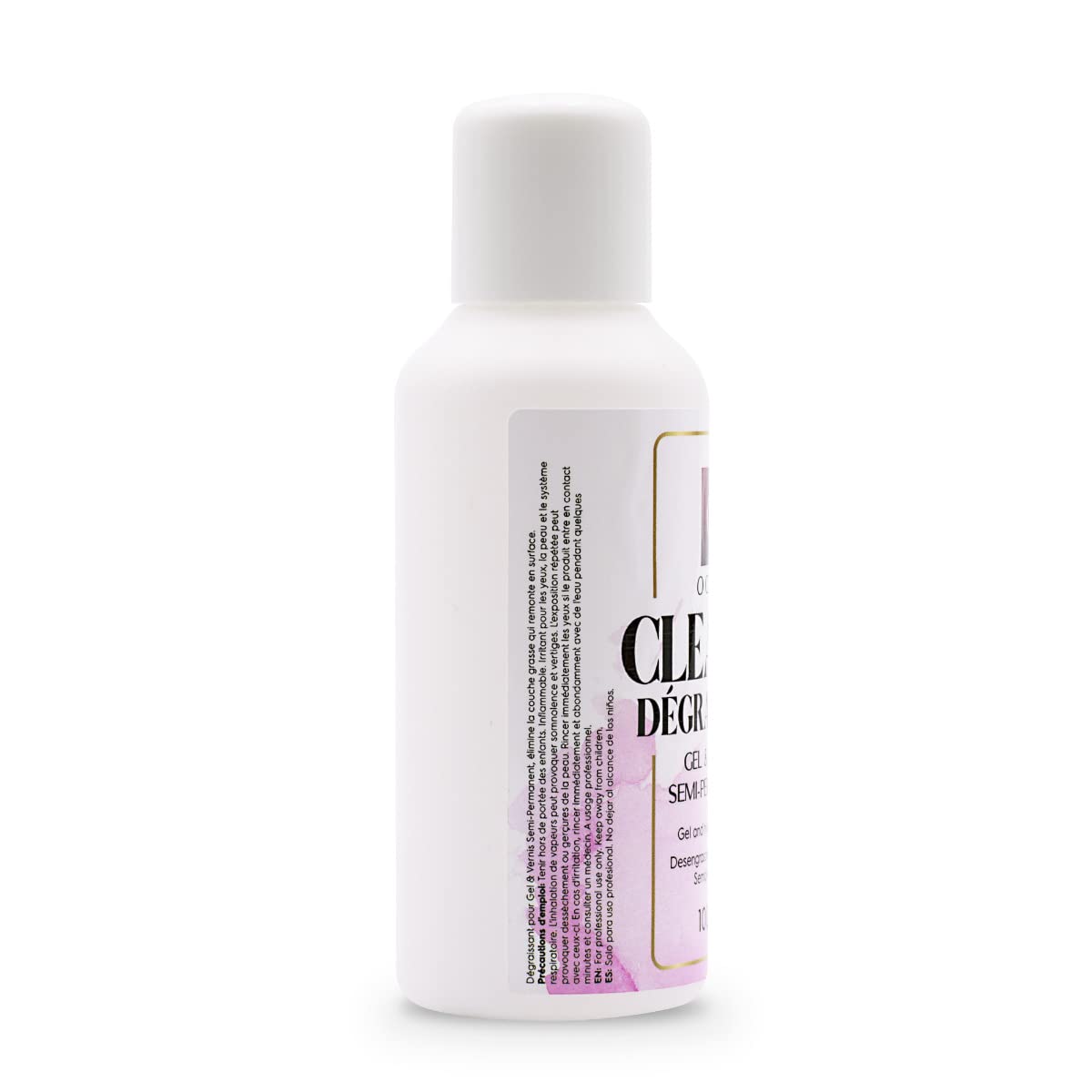 OCIBEL - 100ml Neutral Scent Nail Cleaner & Degreaser - Prep, Clean, Purify Nails - Removes Dust & Sticky Residue from Gel & Semi-Permanent Polish - Perfect for Nail Prep & Salon Use