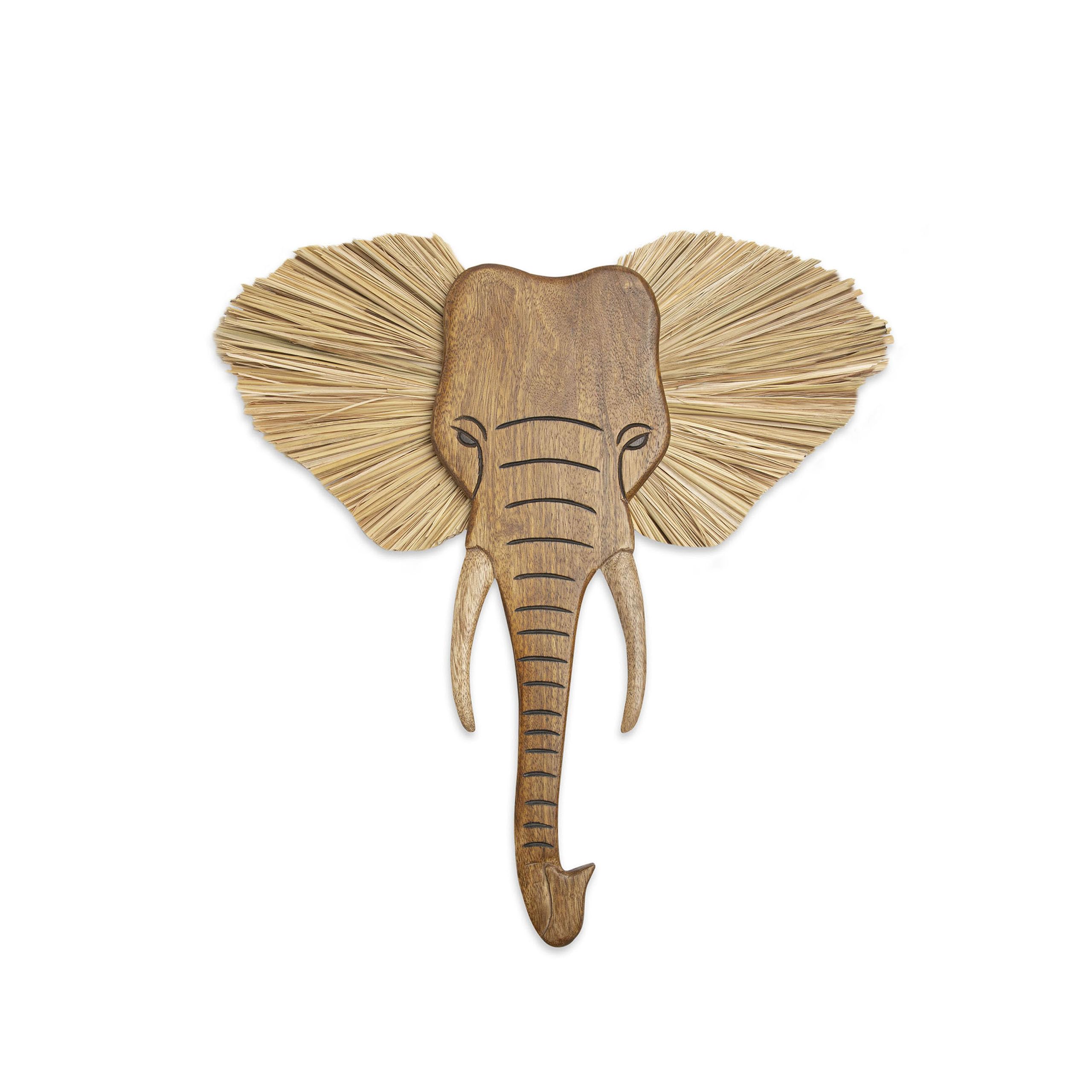 Wooden Safari Animal Wall Decor for Nursery - 21