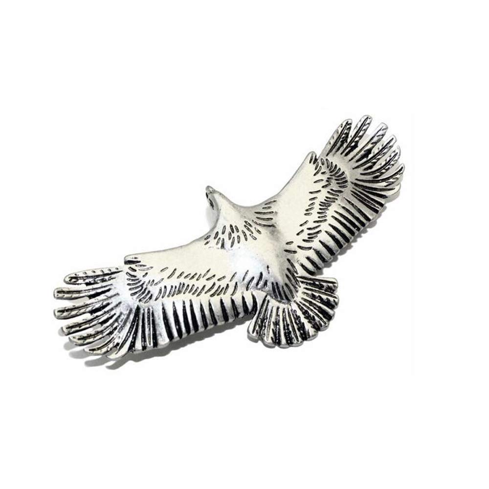 Elegant Silver Eagle Wing Hair Clips for Women - Horizontal Headband Hair Accessories for Parties, Weddings & Everyday Styling
