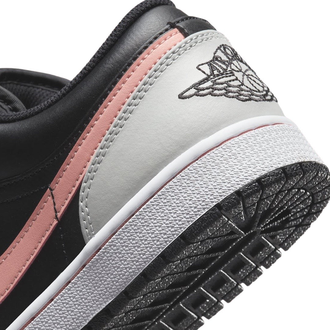 Air Jordan 1 Low Sneakers - Cool Grey/Black/Crimson Colorway - Men's Basketball Shoes for Casual Wear & Street Style