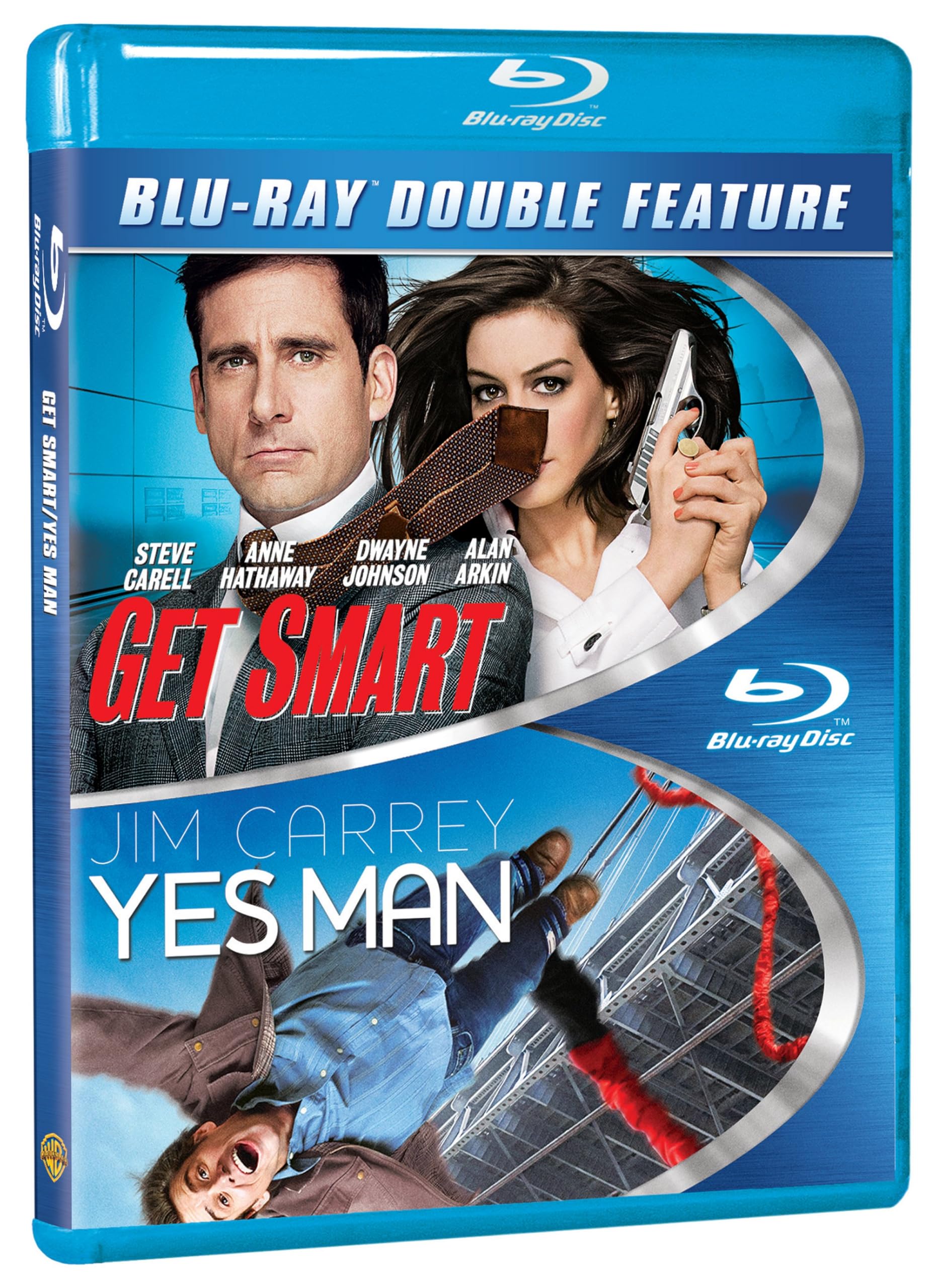 Get Smart & Yes Man Blu-ray Movies - Action Comedy Films for Movie Nights & Home Entertainment