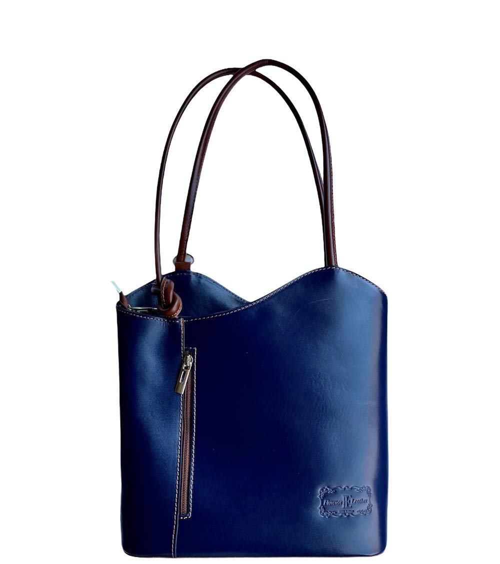 LaGaksta Convertible Leather Backpack Purse for Women - Stylish & Easy Carry Travel Bag for Work, School, Gym & Daily Use