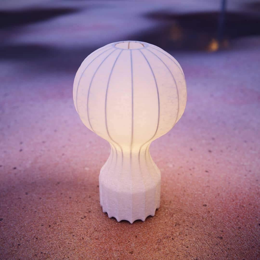 Stylish Hot Air Balloon Table Lamp - Decorative LED Night Light for Bedroom, Nursery & Living Room - Perfect for Kids Room Decor & Cozy Ambiance