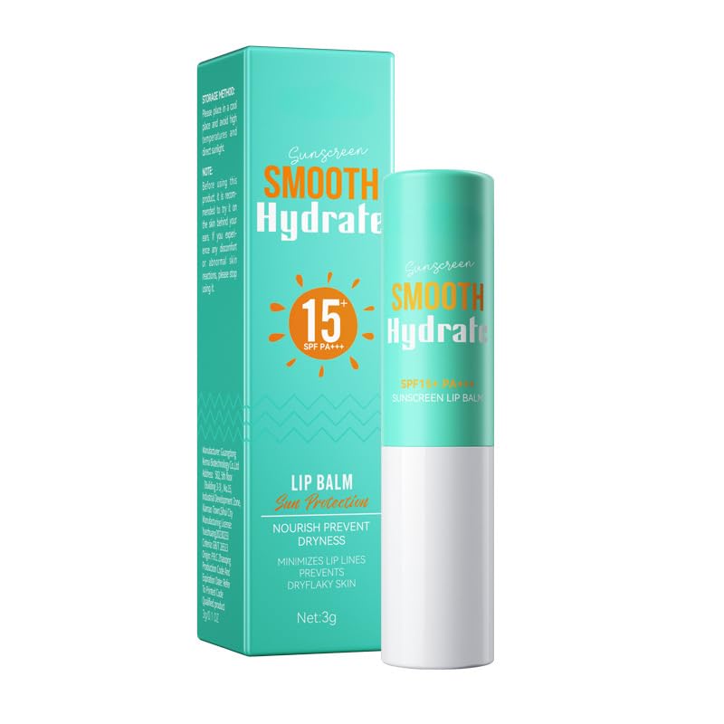 2PCS Sunscreen Lip Balm - Fast Dark Lip Lightener for Dry, Sunburned Lips - Makeup & Daily Care