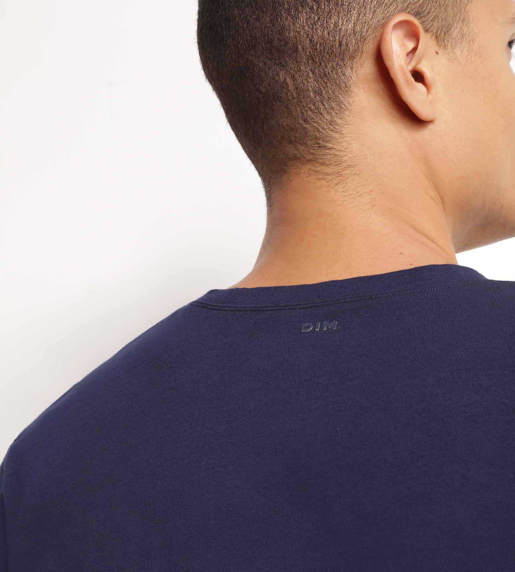 Men's Thermoregulating Sport T-Shirt - Night Blue Jersey Fabric - Moisture Wicking & Breathable for Running, Gym & Outdoor Activities