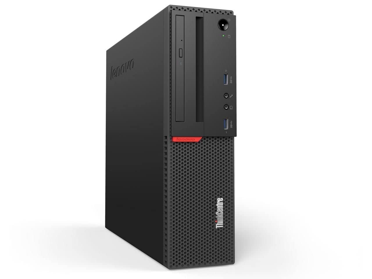 Lenovo ThinkCentre M900 SFF Desktop Computer - Intel Core i5-6500 6th Gen, GT 1030 2GB GDDR5 Graphics, 16GB DDR4 RAM, 256GB SSD + 2TB HDD, WiFi, Bluetooth, DVD-RW, Windows 10 Pro (Renewed) - Perfect for Home Office, Business, Gaming & Multimedia Tasks
