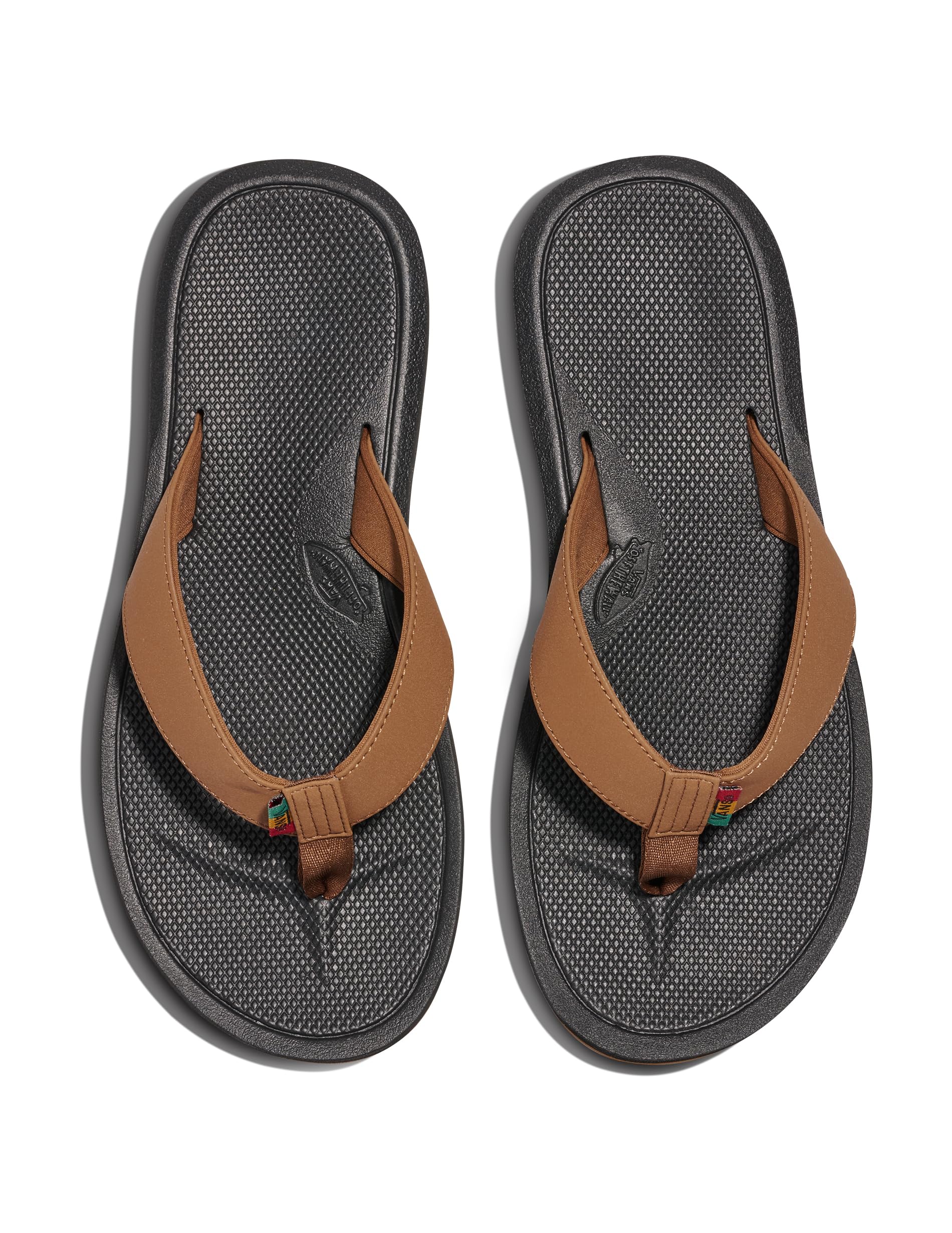 Vans Men's Classic Flip Flop Sandals - Comfortable & Lightweight Beach Slides for Summer | Perfect for Pool, Beach, and Casual Wear