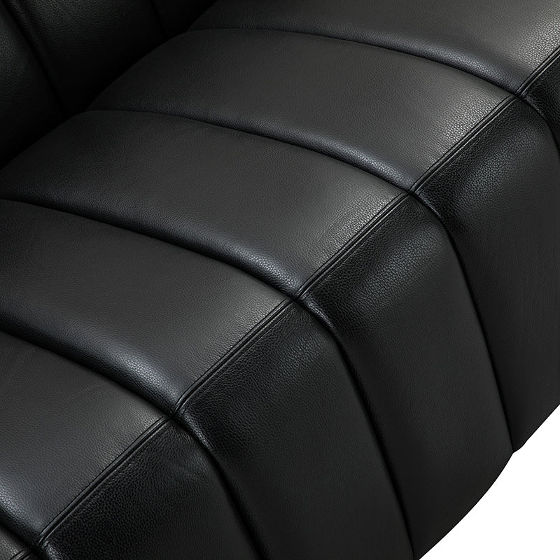 Premium Genuine Leather Office Sofa - 83