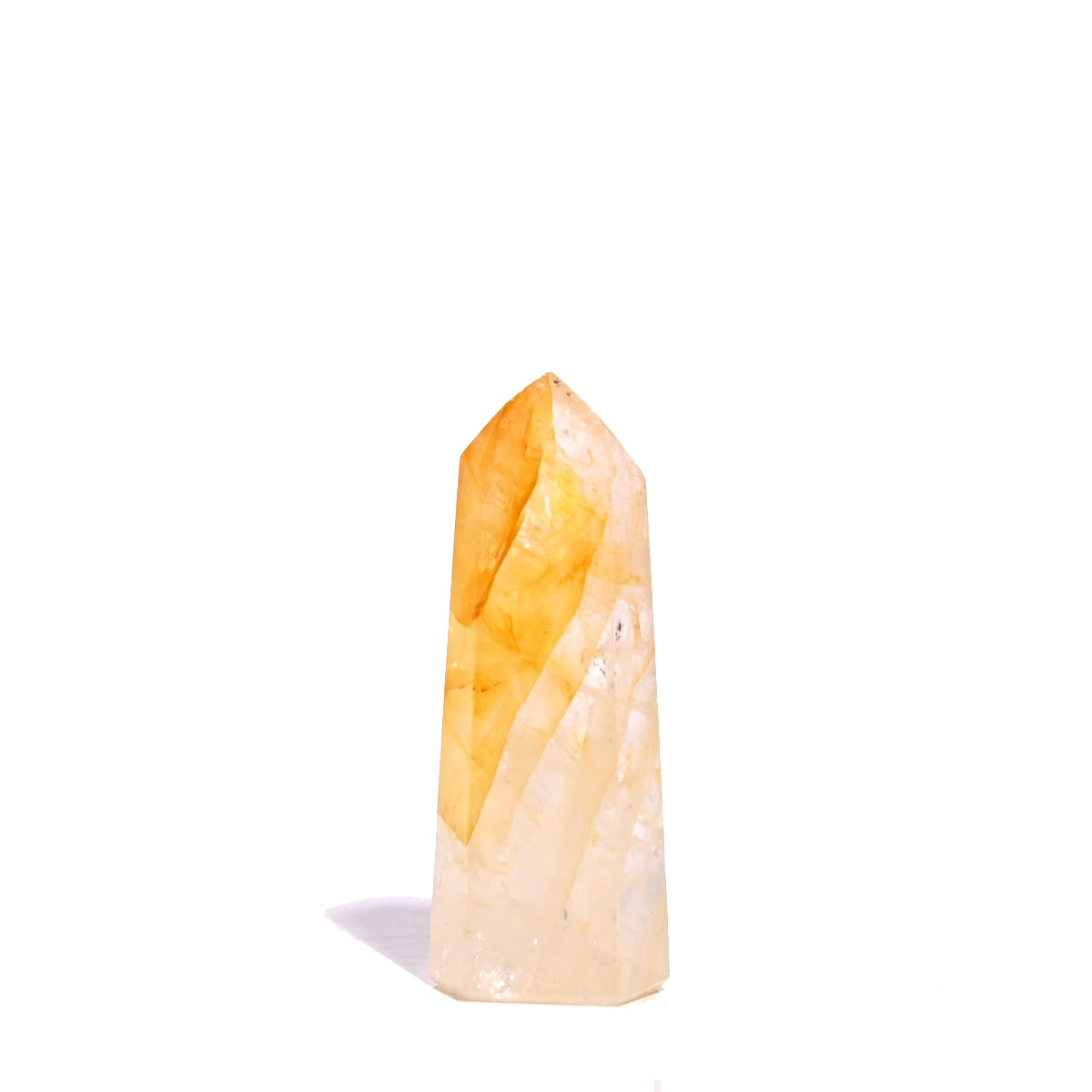 2 Inch Hematite Quartz Point - Natural Healing Crystal for Meditation, Energy Balancing & Home Decor