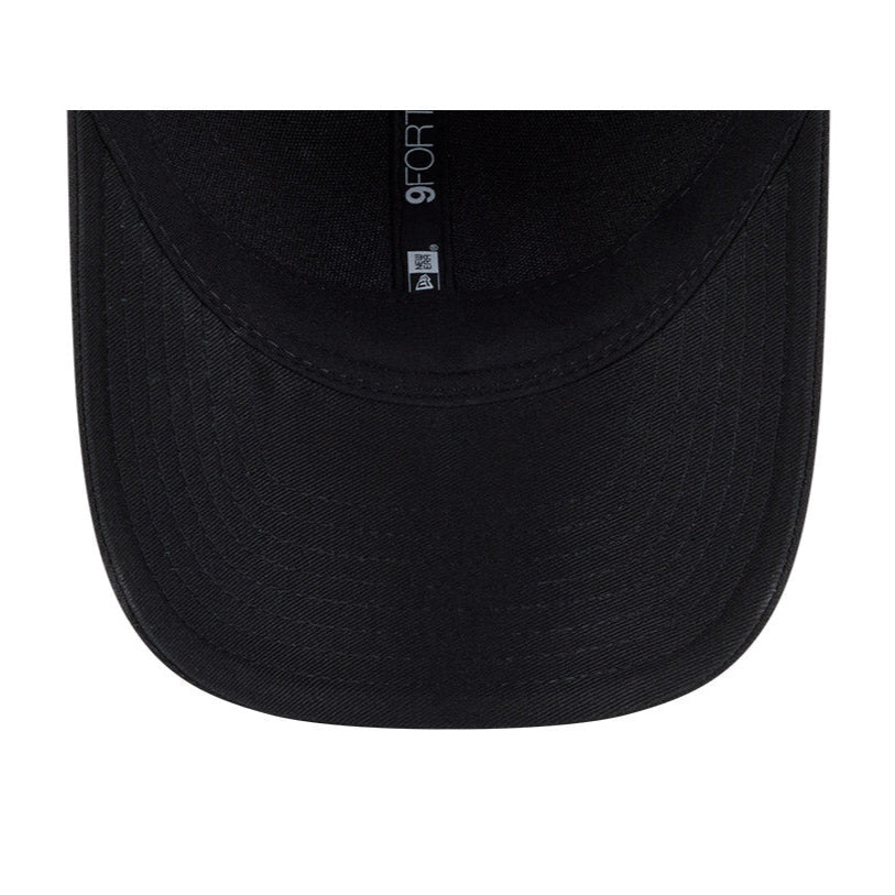 New Era 9Forty Miami Marlins Snapback Baseball Cap - Adjustable Black Game Hat for Men & Women | Perfect for Baseball Games, Sports Events & Casual Wear