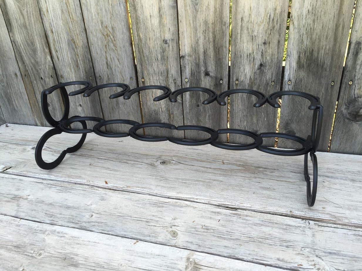 Sturdy Horseshoe Boot Rack - Rustic Entryway Organizer for Western & Cowboy Boots | Perfect for Mudrooms, Farmhouses & Ranch Style Homes