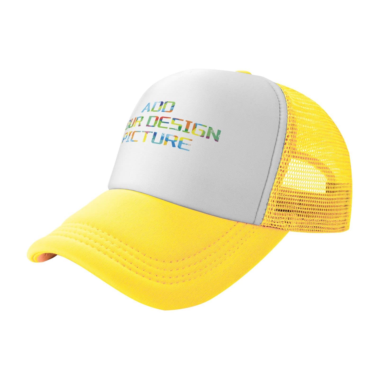 Custom Trucker Hats - Personalized Baseball Caps for Men & Women - Design Your Own Embroidered Dad Hat - Perfect for Sports, Outdoor Activities & Fashion Accessories