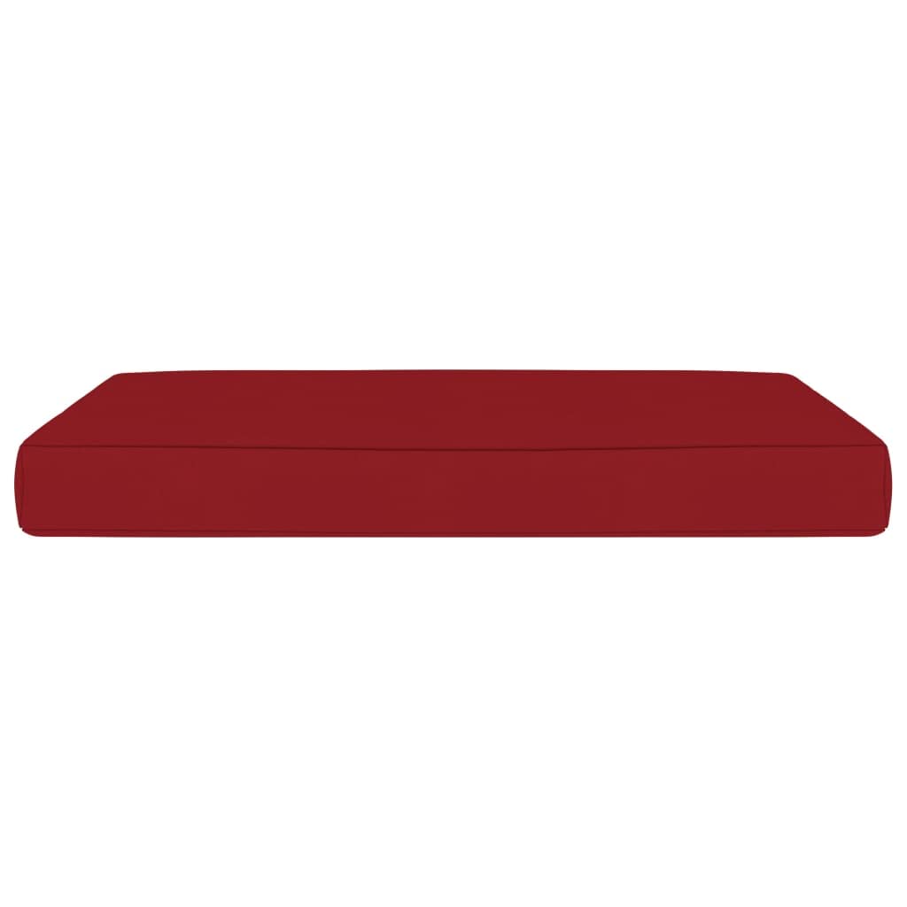 Premium Indoor/Outdoor Chair Cushion - Waterproof Garden Swing Seat Pad - Replacement Cushion for Recliner, Patio Furniture & Ottoman - Wine Red Fabric - Perfect for Backyard, Deck, Poolside & Sunroom Relaxation