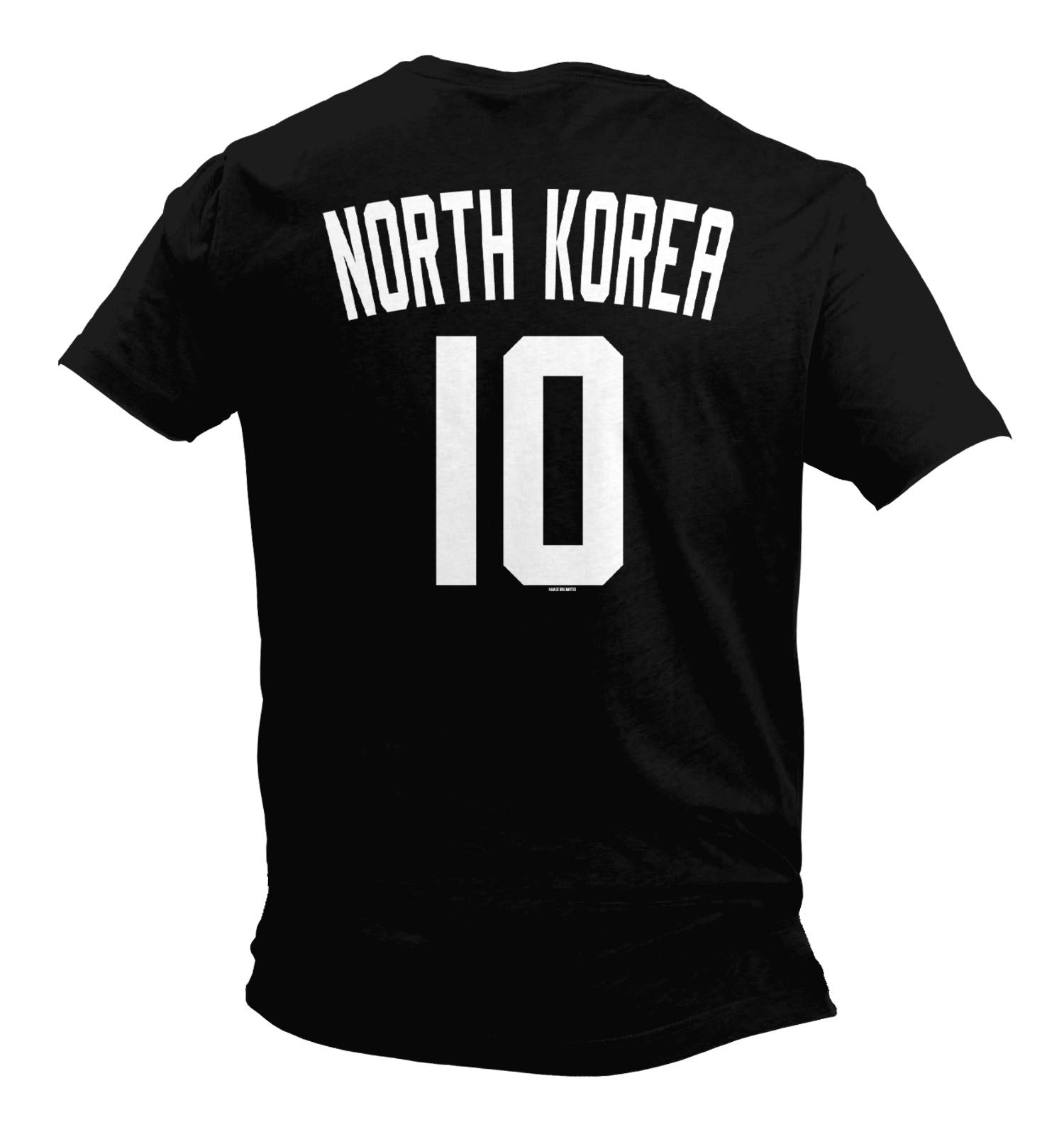 North Korea National Football Jersey - Authentic Korean Soccer Men's T-Shirt (Black, XXX-Large) for Fans, Collectors & Sports Enthusiasts - Perfect for Games, Events & Gift Giving