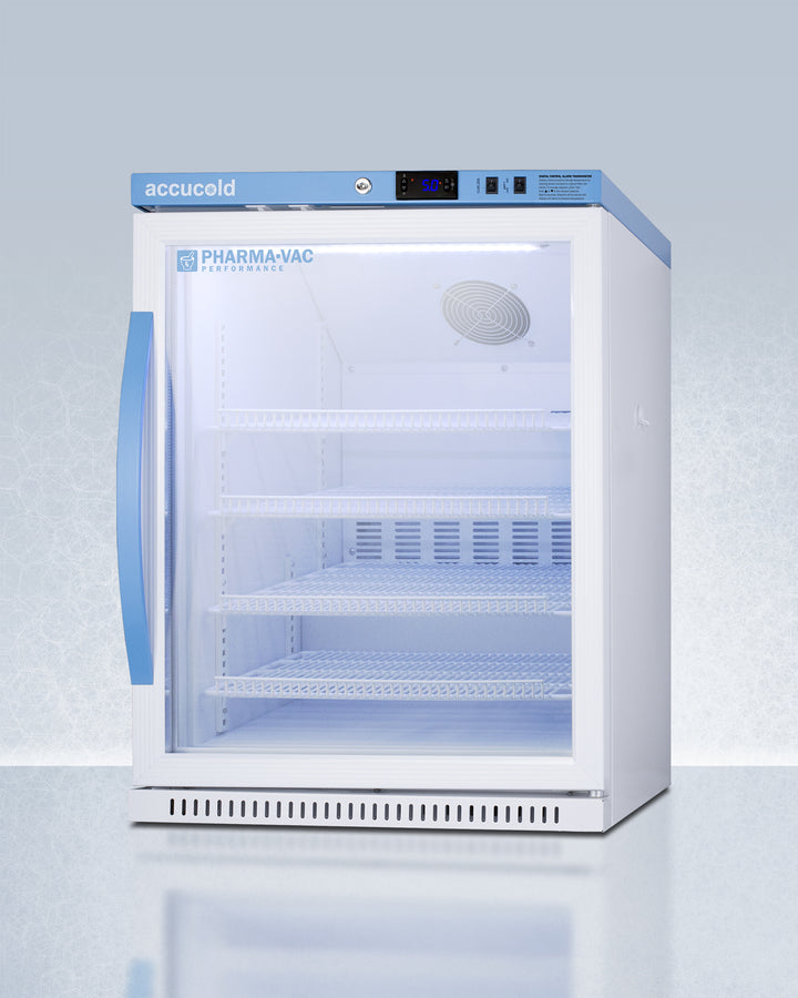 Accucold 6 Cu.Ft. Medical Vaccine Refrigerator with ADA Compliant Height - ARG61PVBIADA - Perfect for Pharmacies, Clinics & Vaccine Storage Facilities