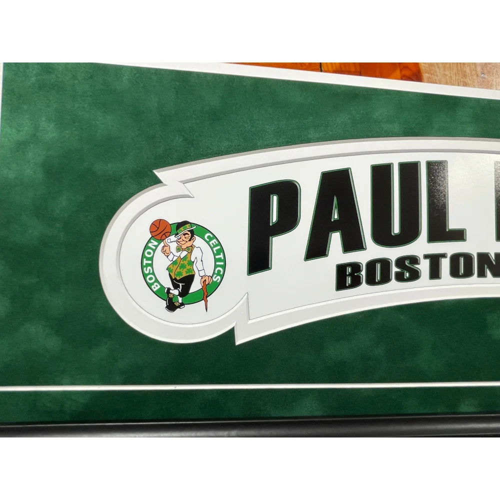 Paul Pierce Autographed Boston Celtics 16x20 Framed Photo with COA - Perfect for NBA Memorabilia Collections & Sports Man Cave Decor