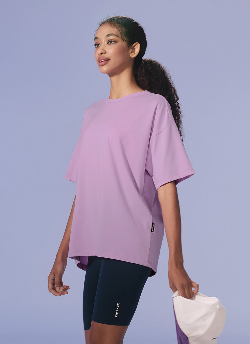 Premium Ice Feather Over Fit T-Shirt for Men & Women - Soft Comfortable Slim Fit Tee for Casual Wear, Gym, and Everyday Outfits