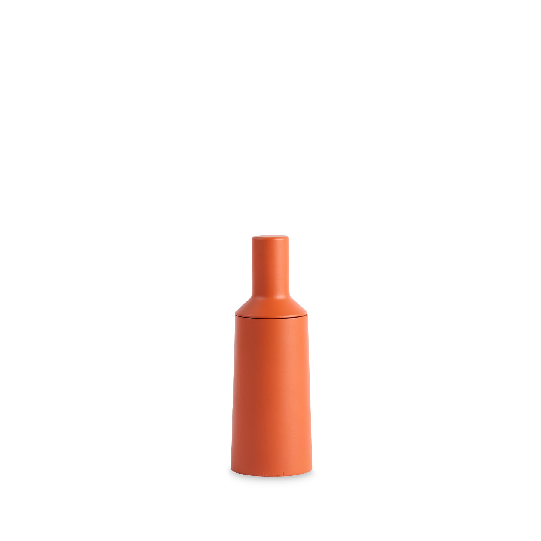 Premium Trulli Spice Mill in Rufous Orange - Manual Pepper Grinder with Adjustable Coarseness, Perfect for Kitchen, Dining Table & Outdoor Cooking