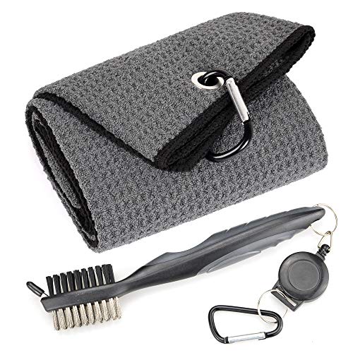 Dark Gray Towel+gray Brush
