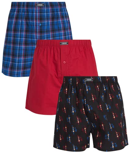 Blue Plaid/Red/Black