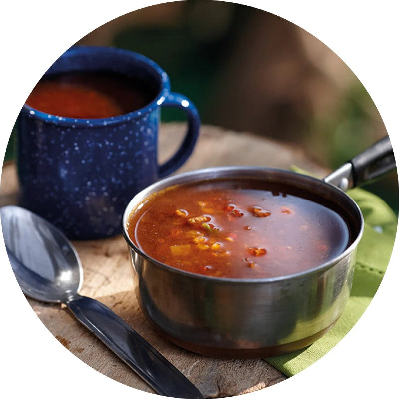 Happy Yak Ranchero Soup - Authentic Mexican Style Beef & Bean Soup - Ready to Eat Camping & Emergency Food Supply - Perfect for Hiking, Backpacking & Outdoor Adventures