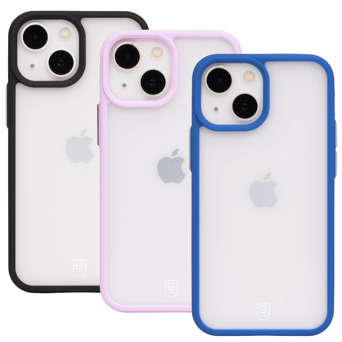 BodyGuardz Elements E13 Shockproof Case for iPhone 13 Mini - Military-Grade Protection with Camera Lens Cover | Wireless Charging Compatible | Dusty Blue | Perfect for Outdoor Adventures & Daily Use