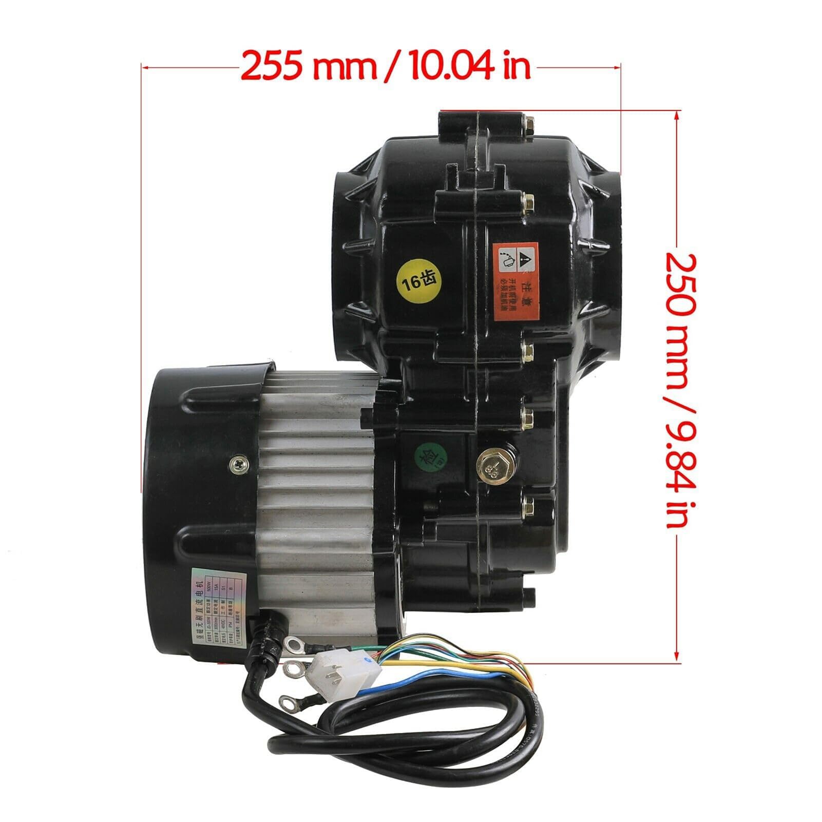 Complete Go Kart Assembly Kit - 4WD, 48V 1000W Motor Differential, 40