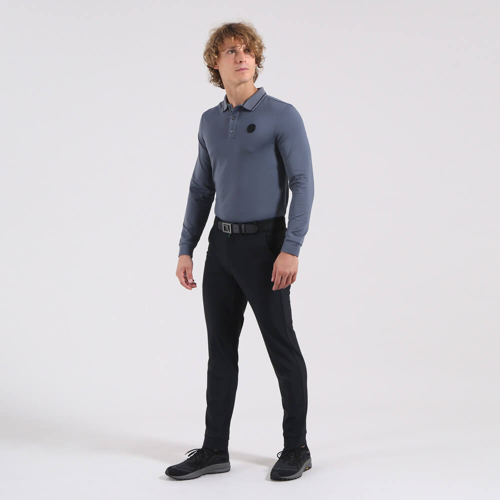 ANNUNCIO PRO THERM® Lightweight Performance Polo Shirt for Men - Moisture Wicking & Breathable - Final Sale - Perfect for Golf, Tennis & Outdoor Activities