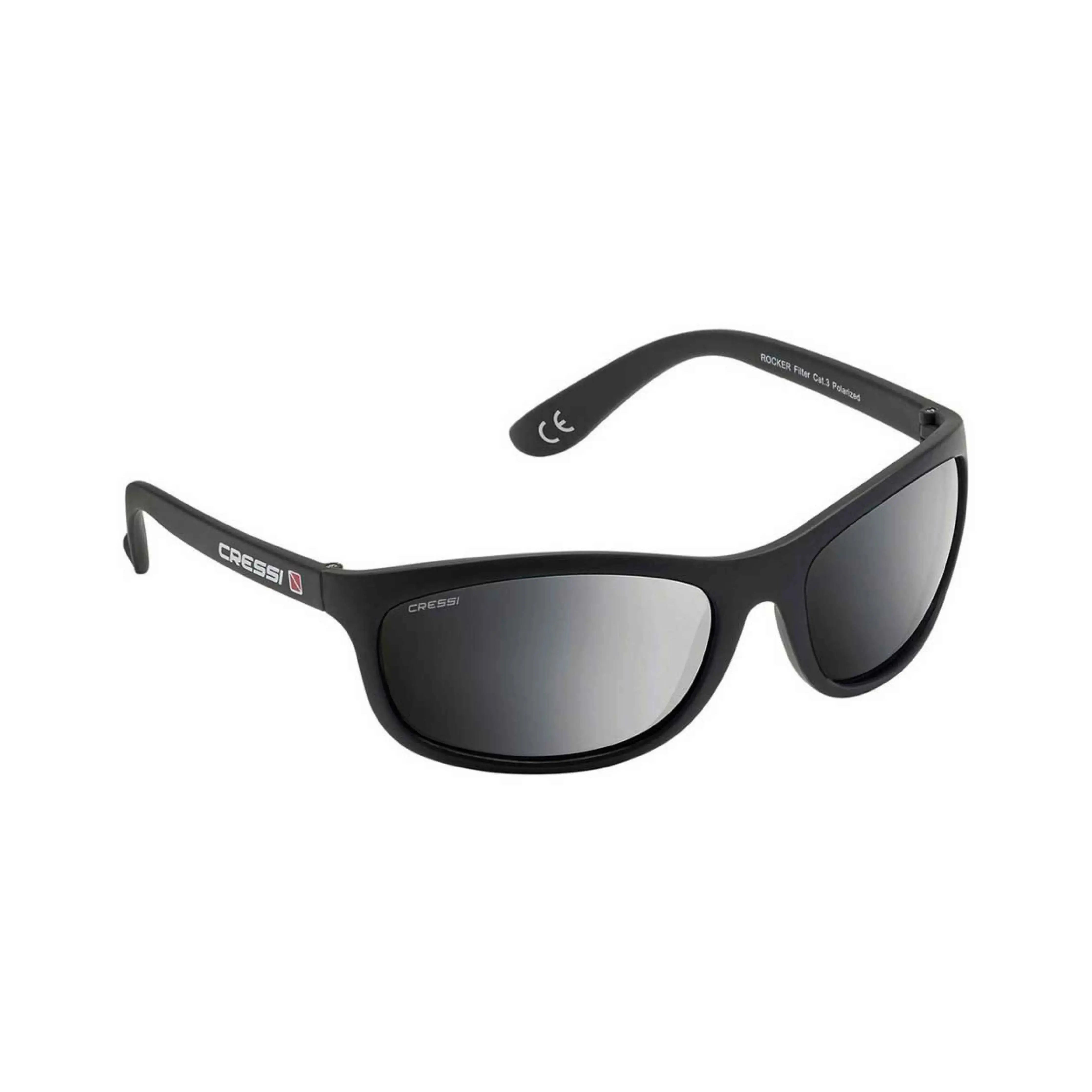 Cressi ROCKER Polarized Floating Sunglasses for Swimming, Boating & Water Sports - UV Protection & Anti-Fog Lenses
