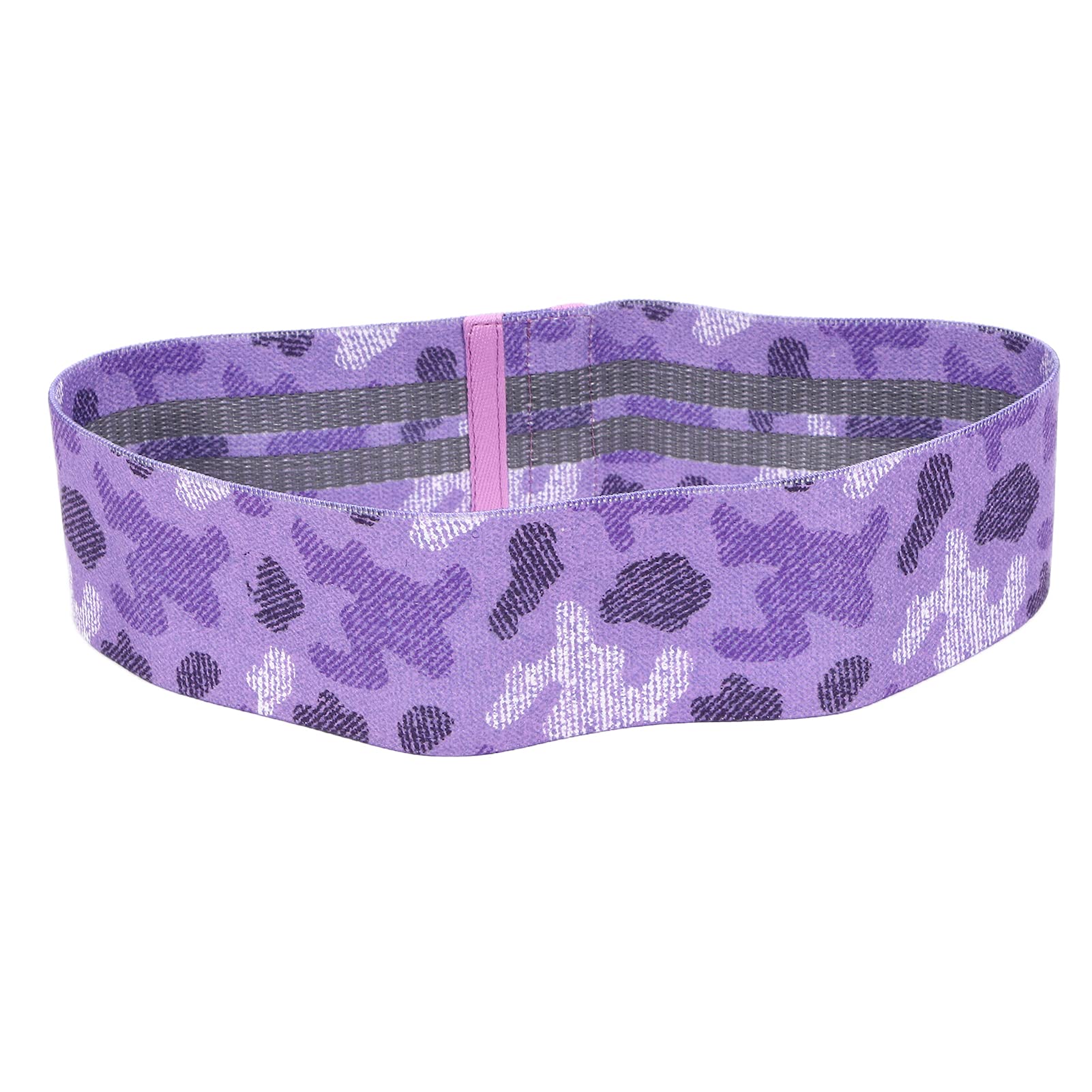 Premium Exercise Resistance Bands for Strength Training & Yoga - High Elasticity, Durable Camouflage Purple Hip Bands (76cm) - Perfect for Home Workouts, Gym Sessions & Physical Therapy